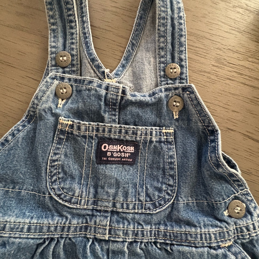 OshKosh B'gosh Classic Blue Kids Overalls